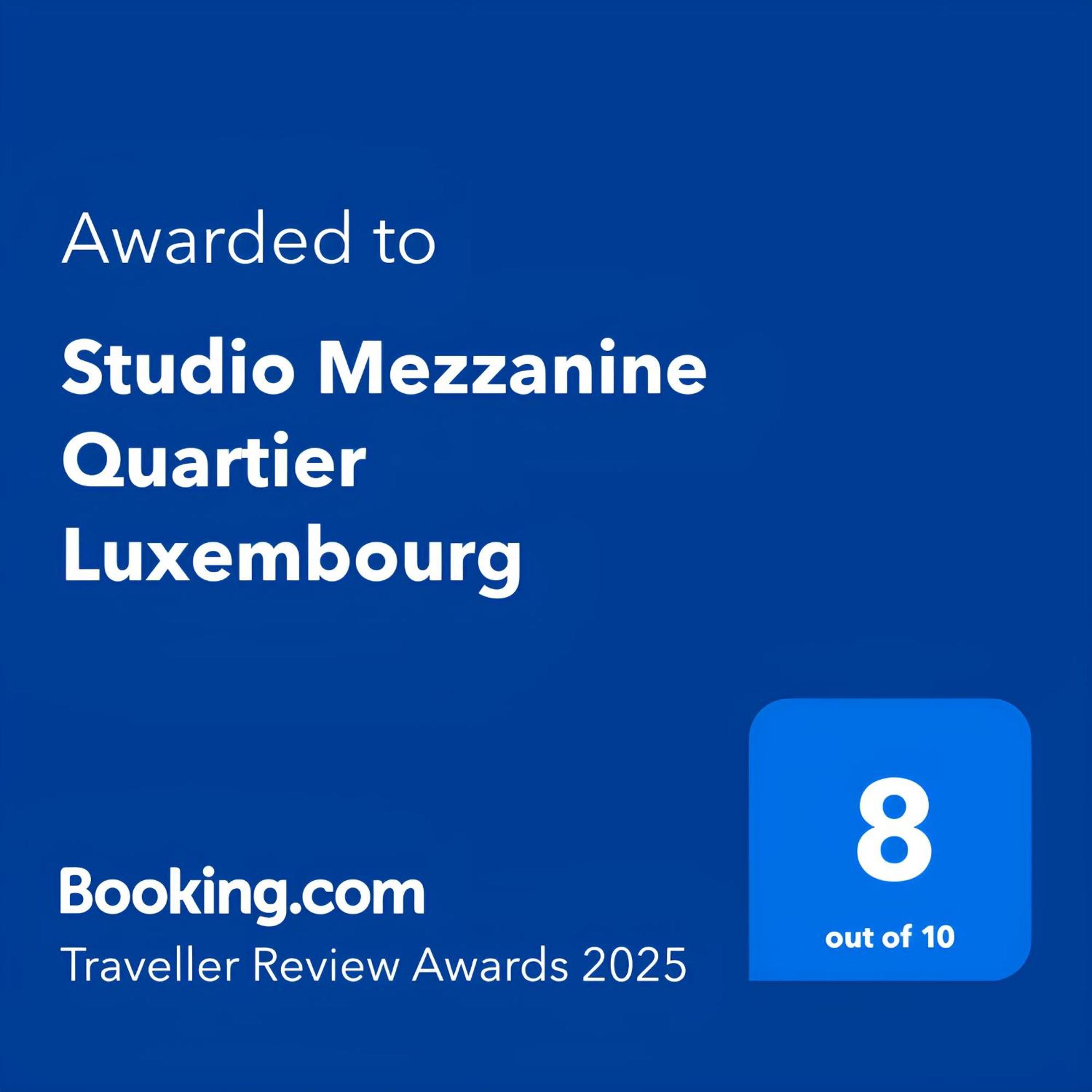 Studio Mezzanine Quartier Luxembourg Free Netflix Paris Bagian luar foto